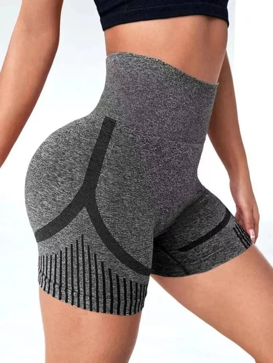 Women High Waist Yoga Shorts