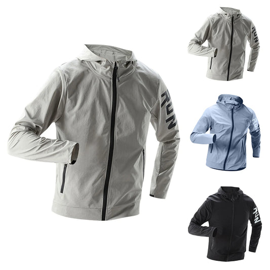 Men Lightweight Running Jacket