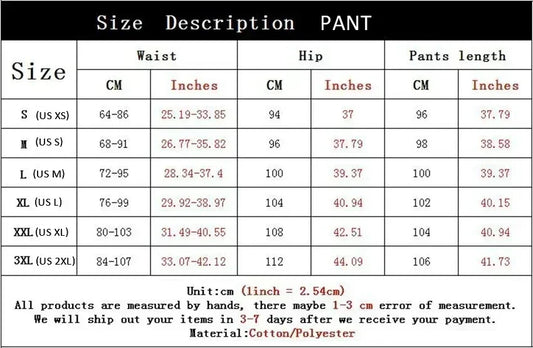 Men Printed Sport Pants