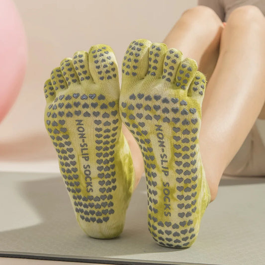 Women Five Toe Yoga Socks