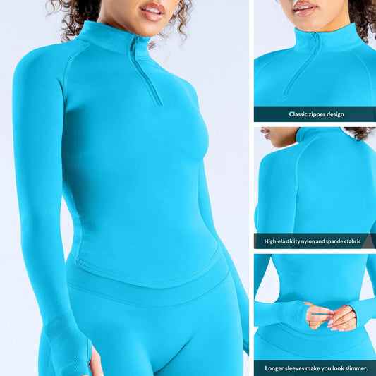 Women Slim Fit Running Jacket