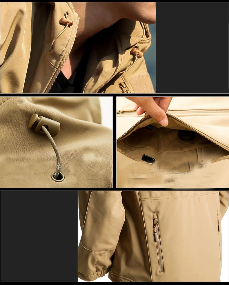Men Softshell Fleece Jacket