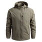 Men Hooded Windbreaker Jacket