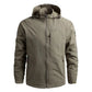 Men Hooded Windbreaker Jacket