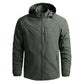 Men Hooded Windbreaker Jacket