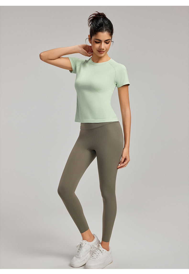 Women Seamless Sport T Shirt