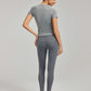 Women Seamless Sport T Shirt