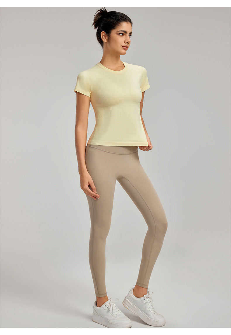 Women Seamless Sport T Shirt