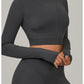 Women Long Sleeve Yoga Shirt