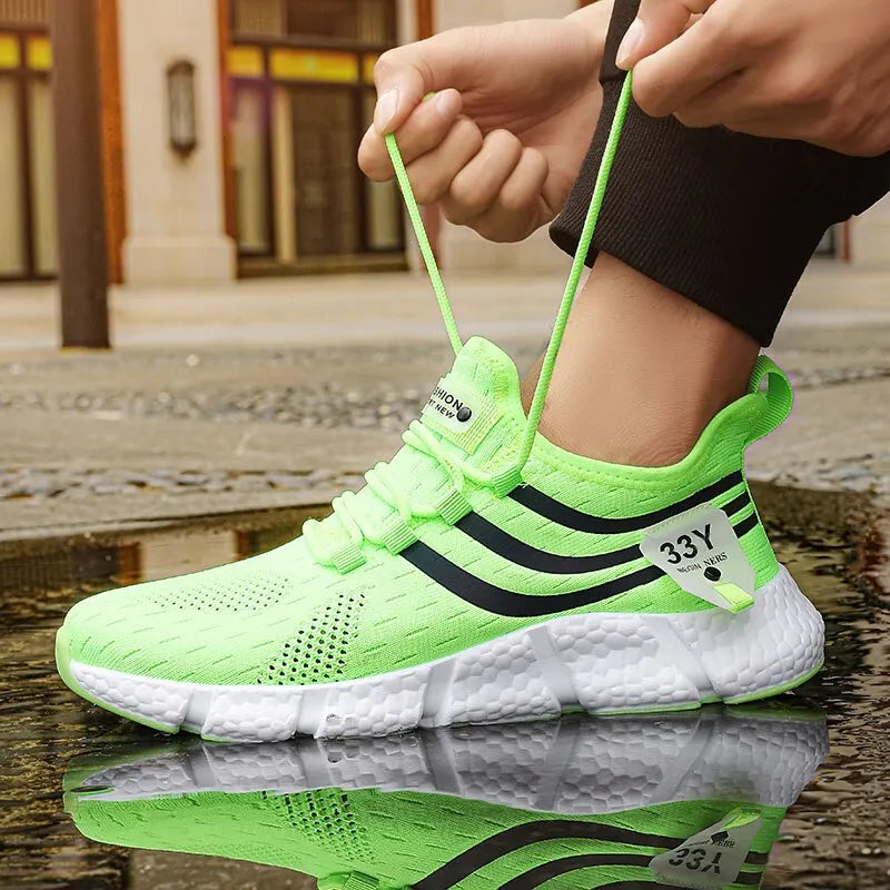 Men Breathable Running Sneakers