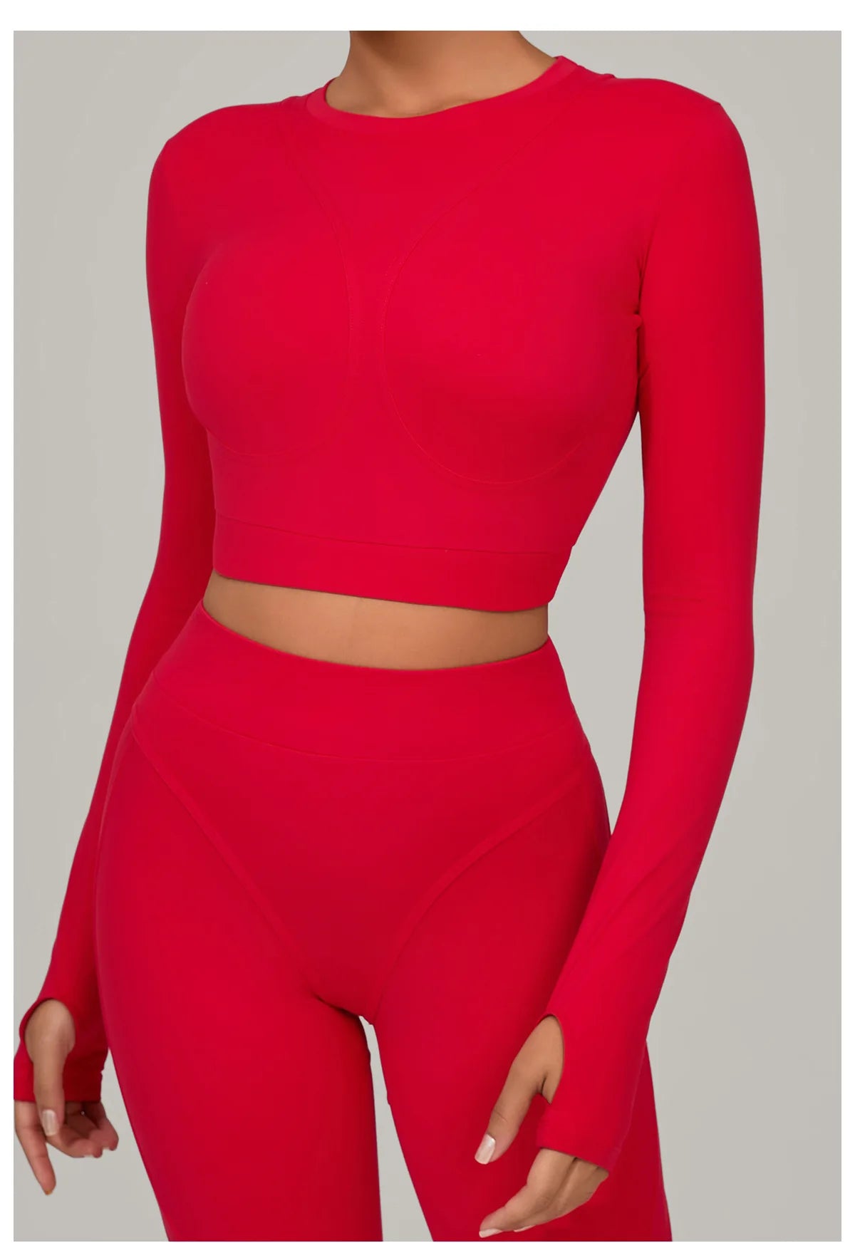Women Long Sleeve Yoga Shirt