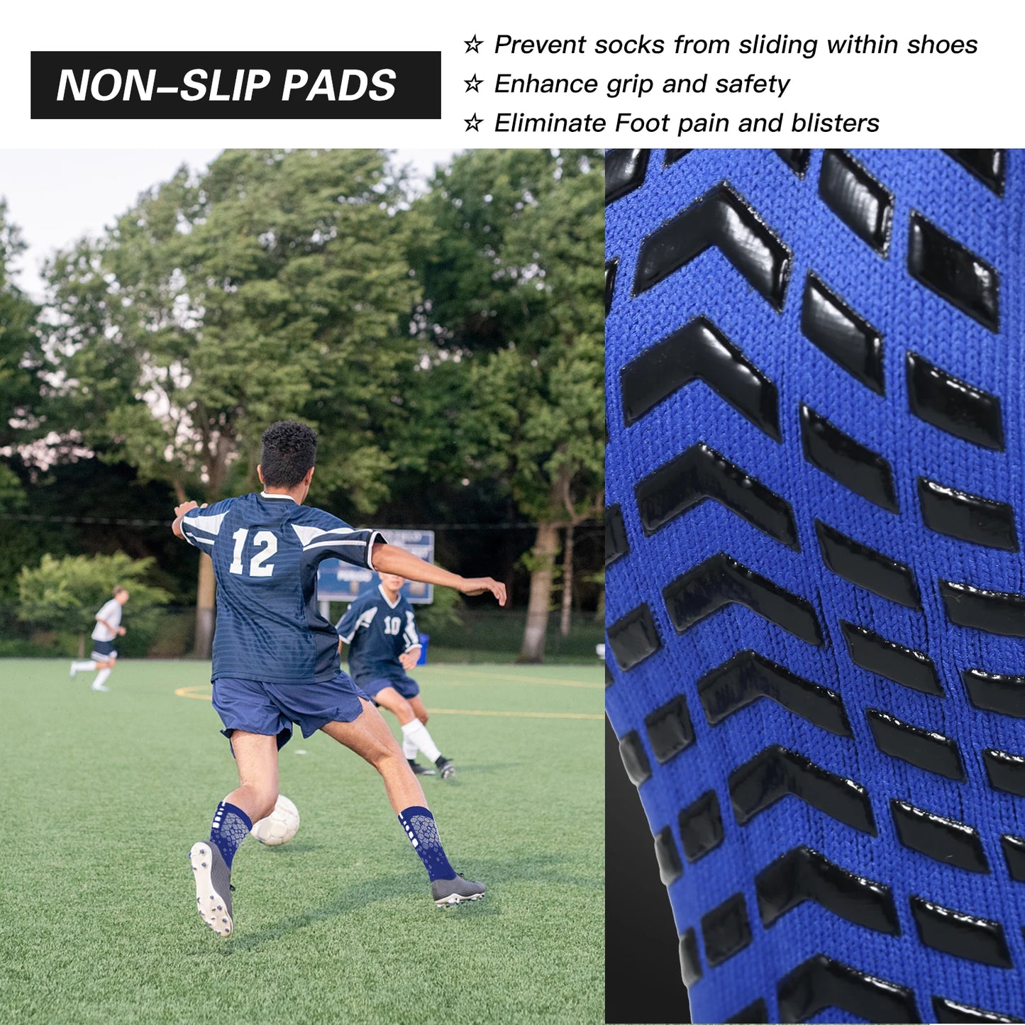 Anti Slip Soccer Socks
