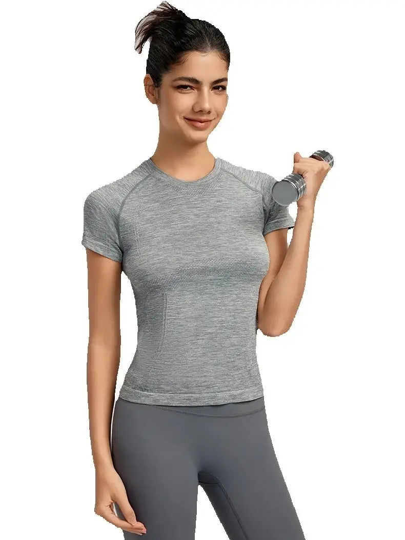 Women Seamless Sport T Shirt