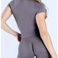 Women Seamless Gym T Shirt