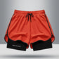 Women 2 In 1 Yoga Shorts