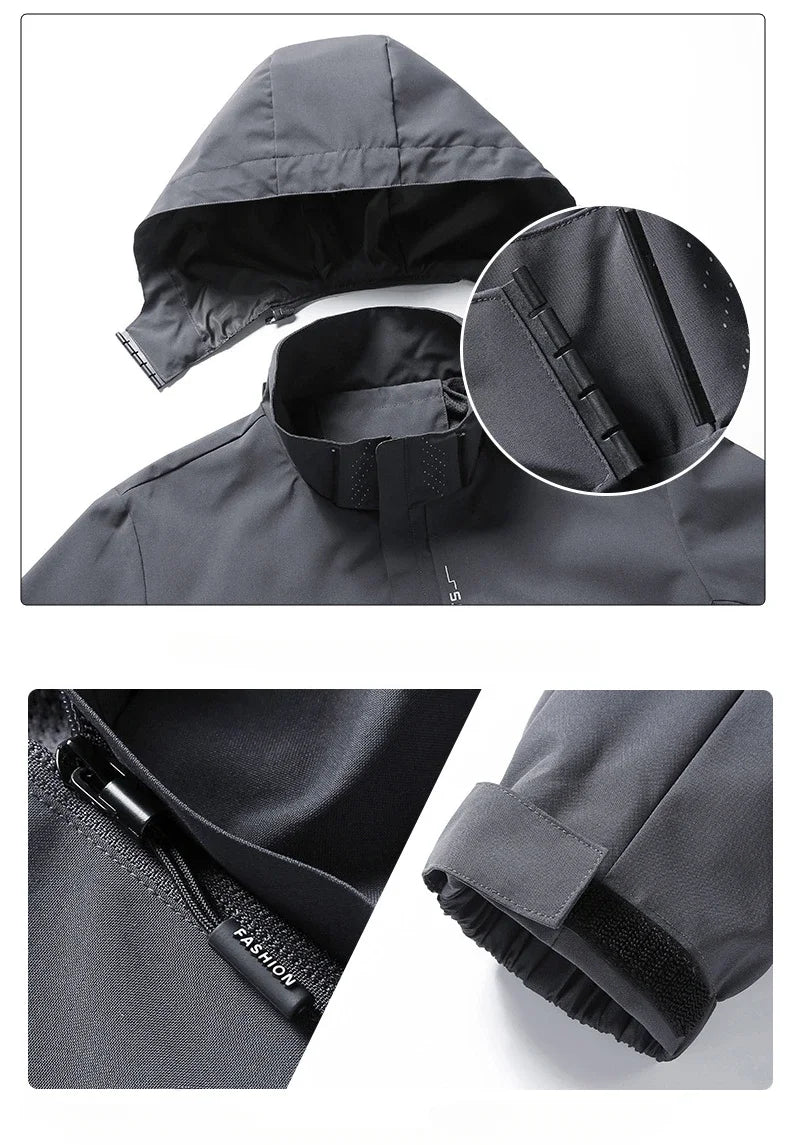 Men Outdoor Rain Jacket