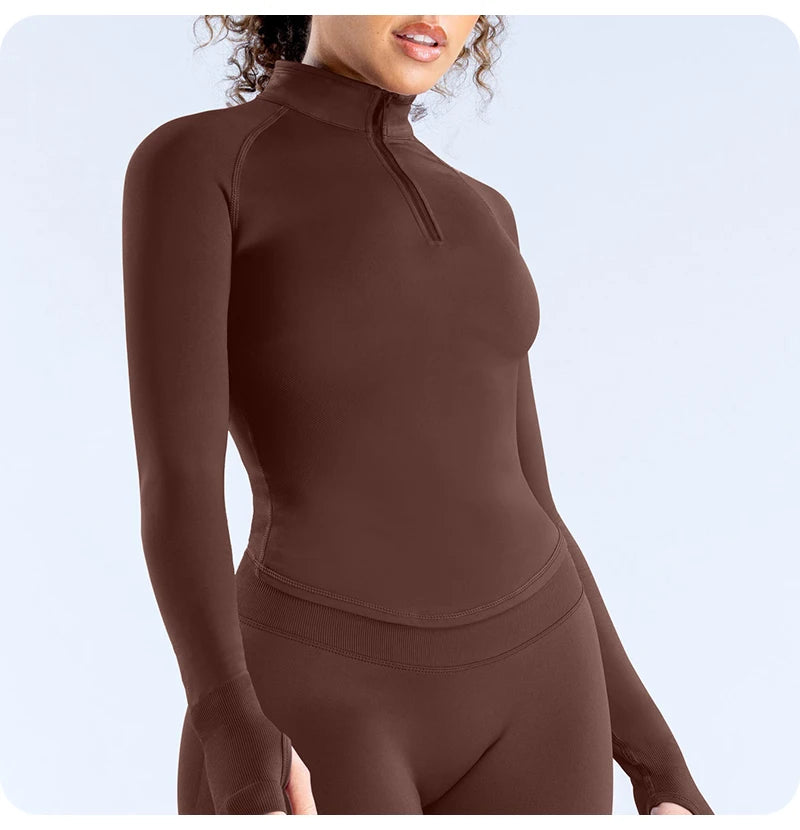 Women Slim Fit Running Jacket
