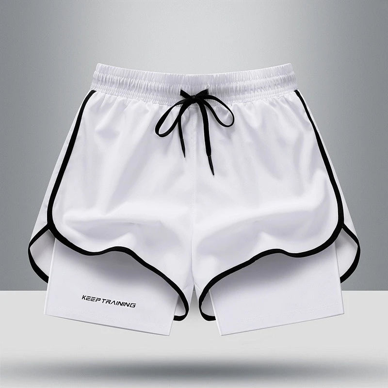 Women 2 In 1 Yoga Shorts