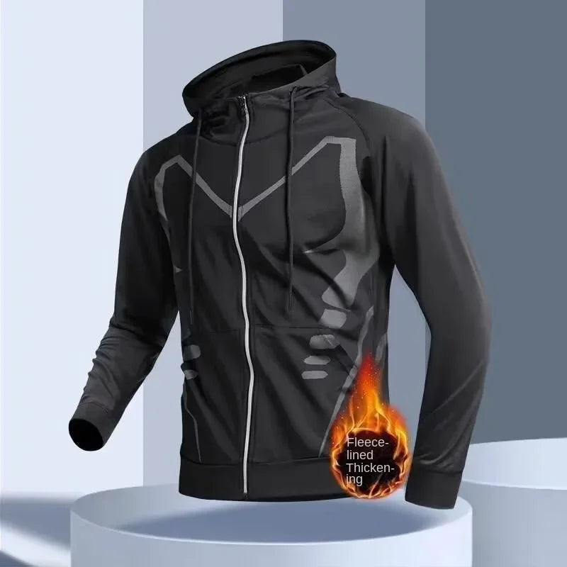 Men Winter Running Jacket