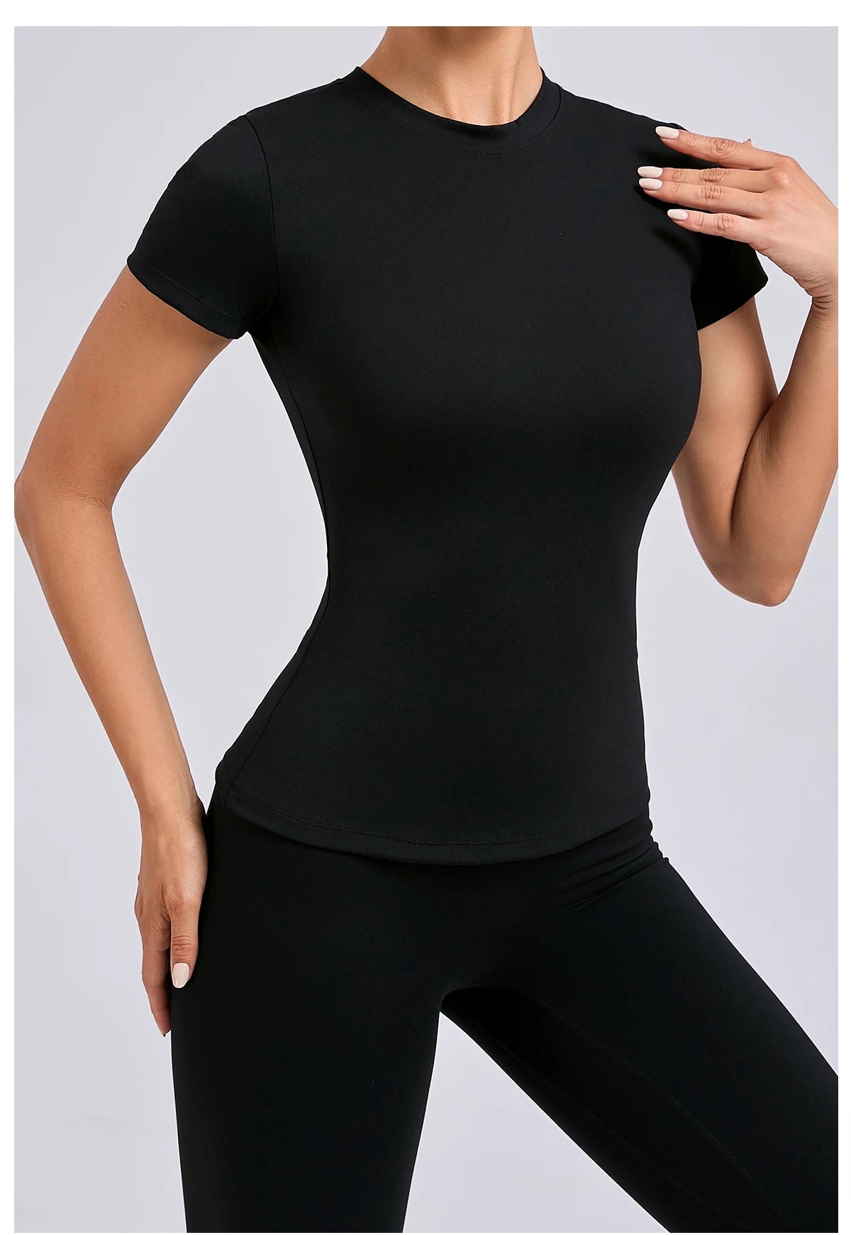 Women Short Sleeve Sport Tee