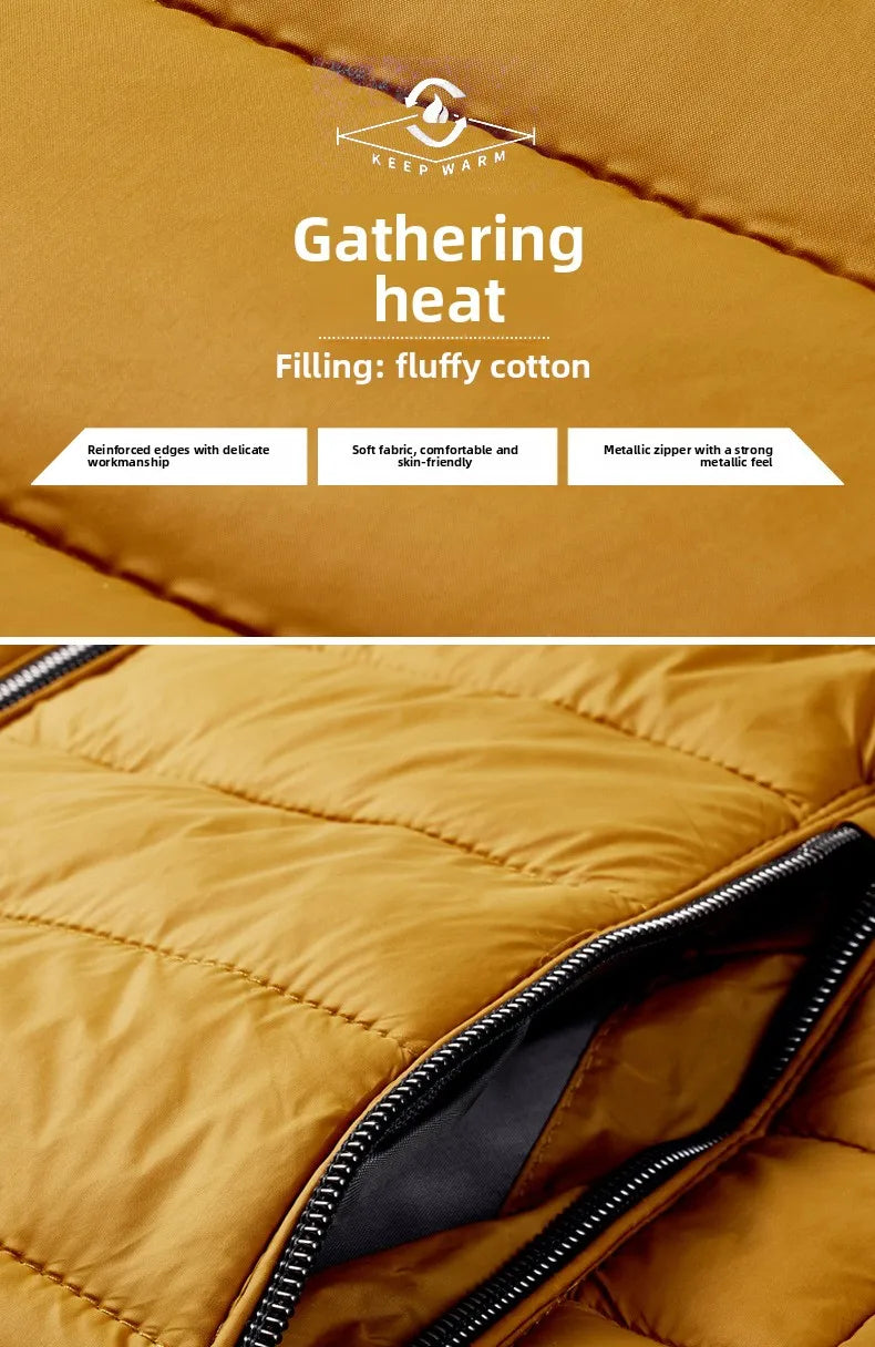 Men Lightweight Cotton Jacket