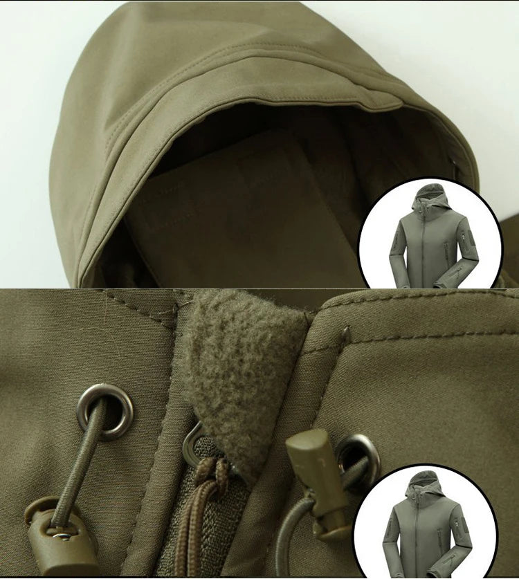 Men Softshell Fleece Jacket