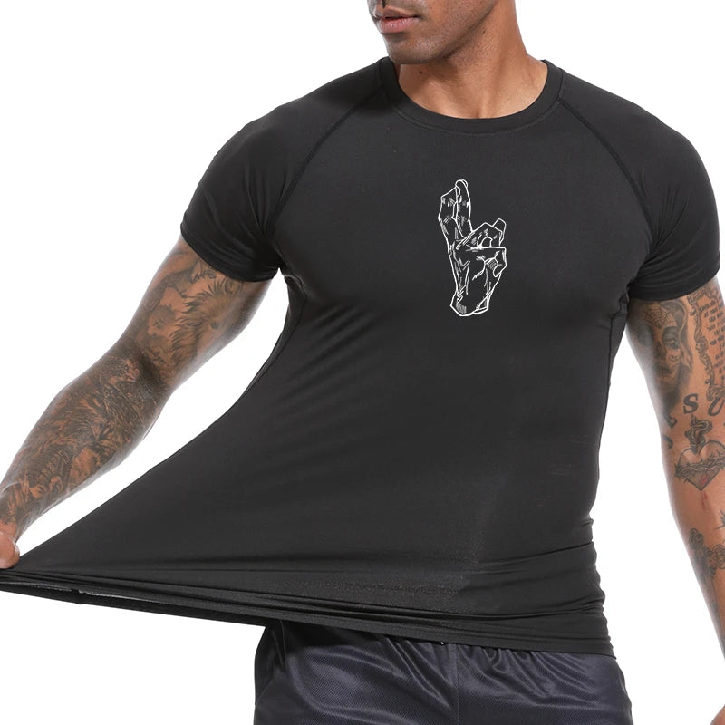 Men Compression Sport Tee