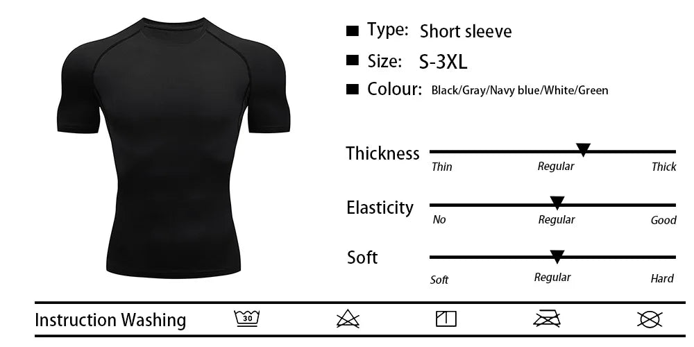 Men Quick Dry Fitness Tee