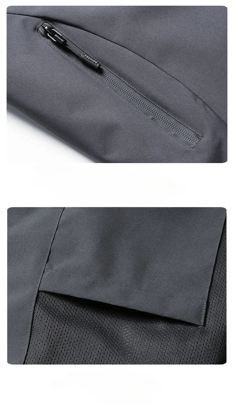 Men Waterproof Windbreaker