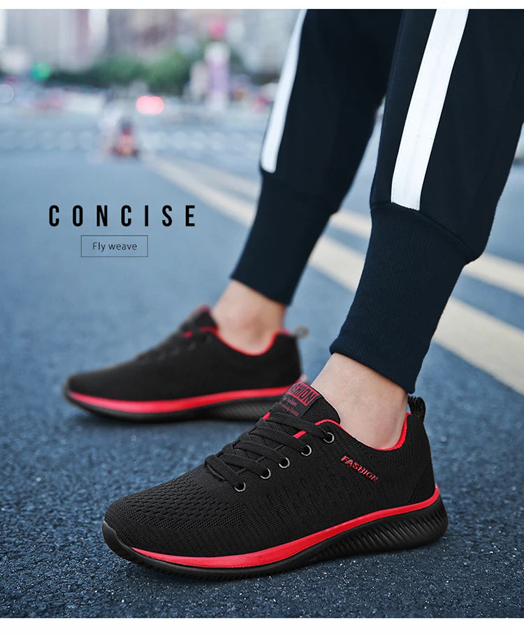Men Knit Running Sneakers