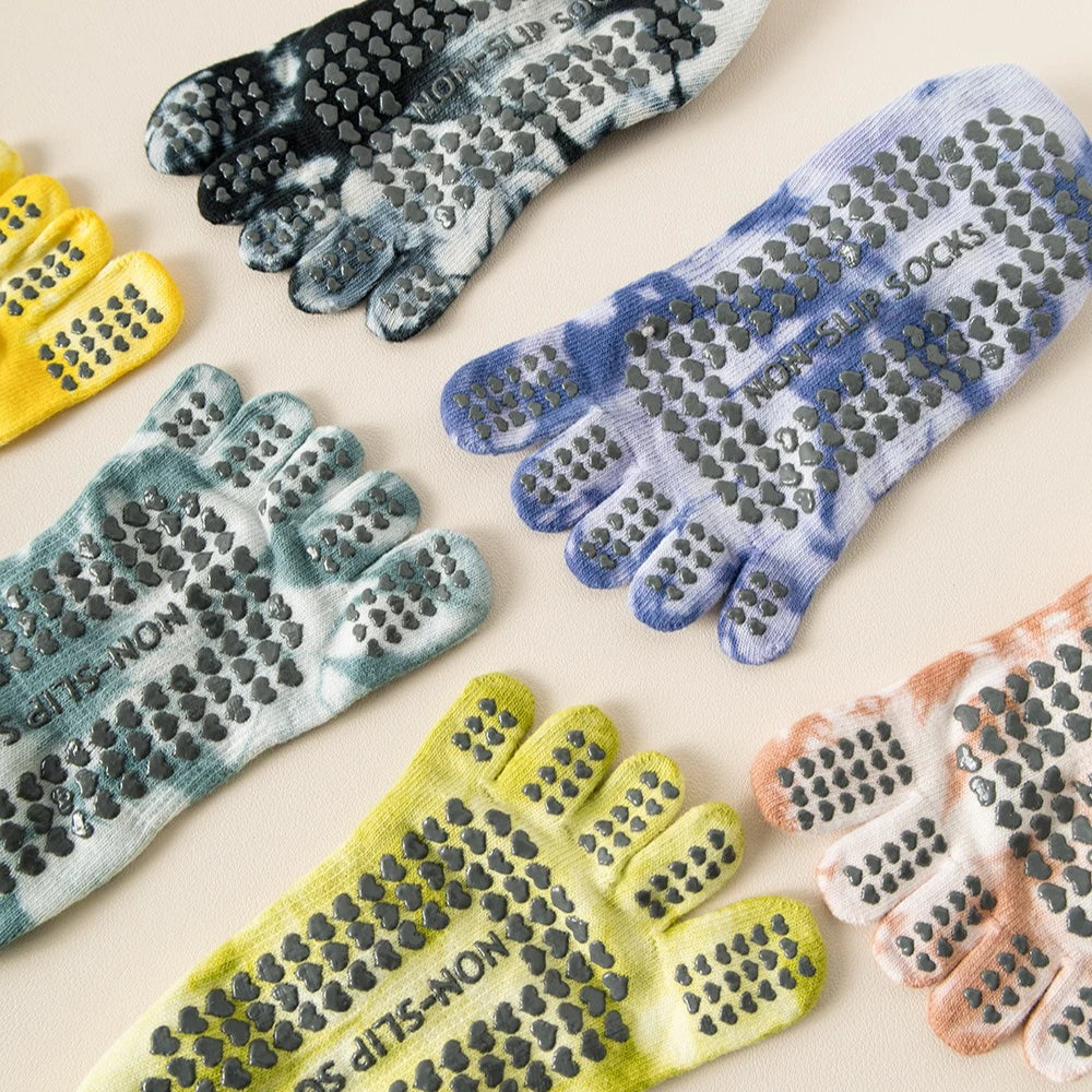 Women Five Toe Yoga Socks