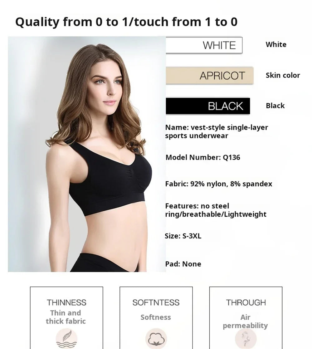 Women Seamless Tube Bra