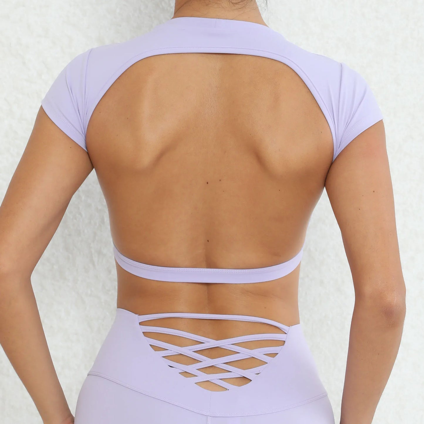 Women Backless Sports Top