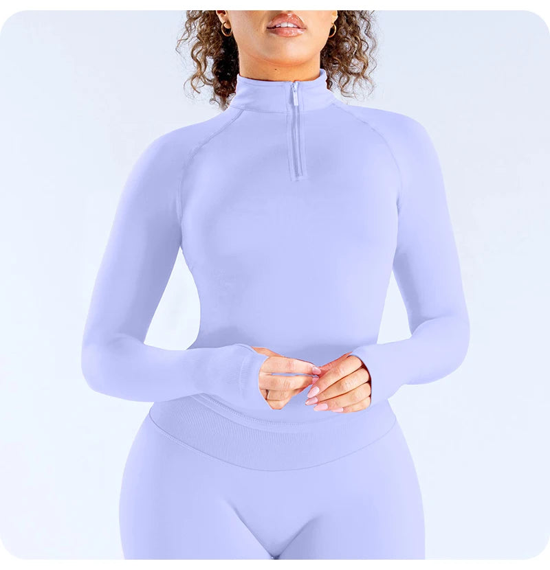Women Slim Fit Running Jacket