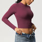 Women Long Sleeve Yoga Top