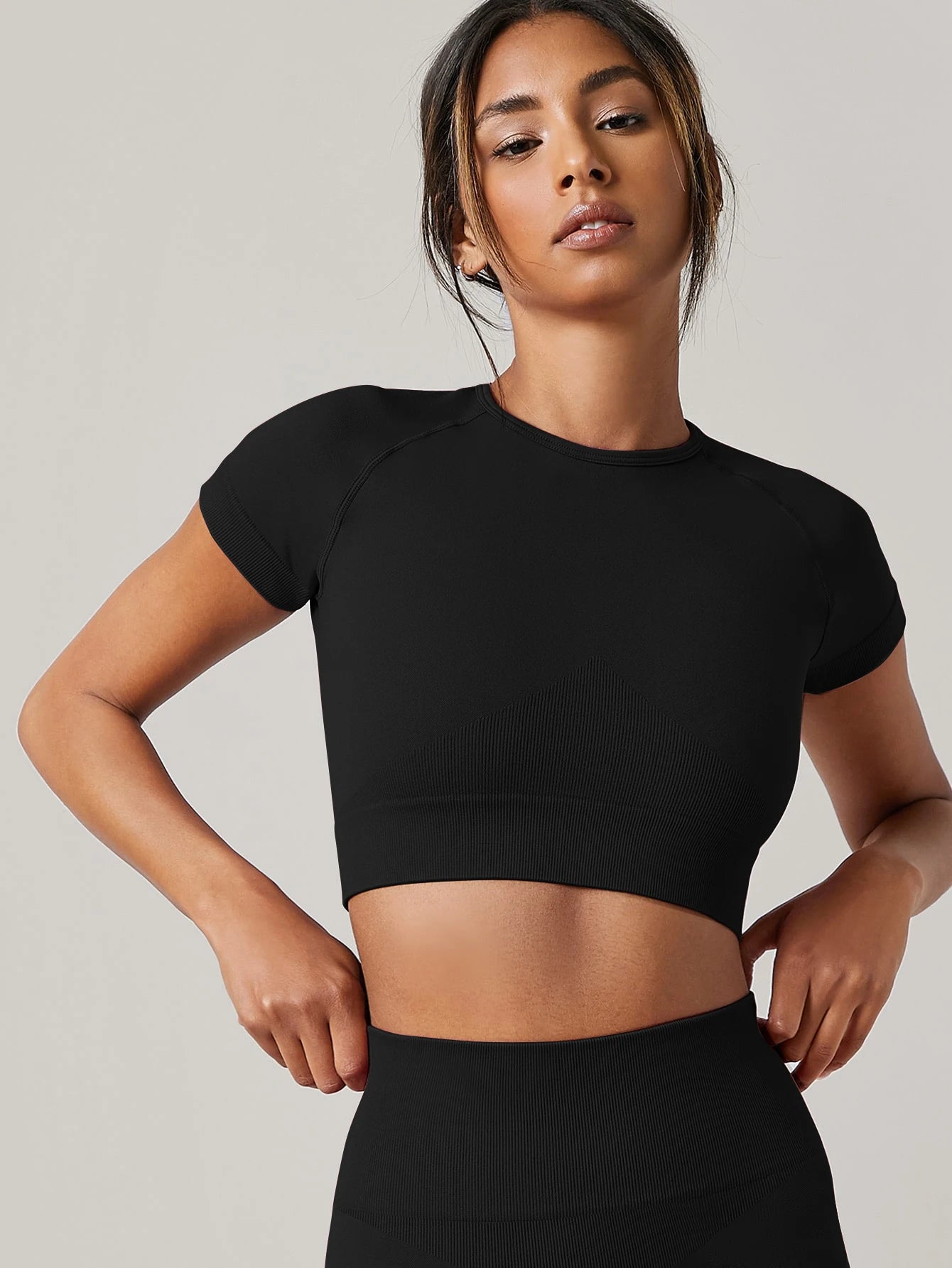 Women Seamless Yoga Top