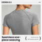 Women Seamless Sport T Shirt