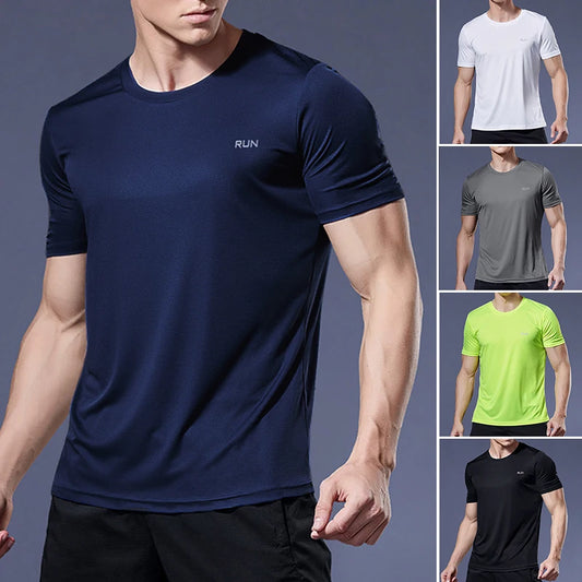 Men Sport Running T Shirt