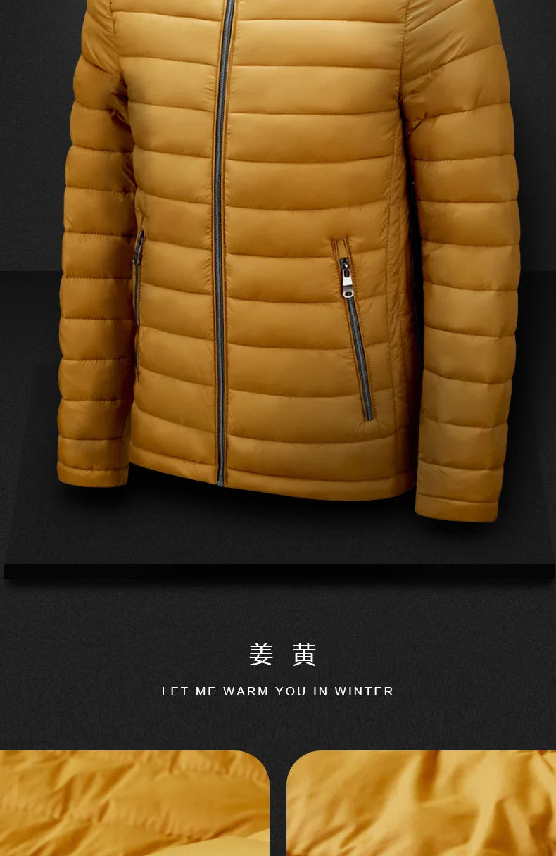 Men Lightweight Cotton Jacket
