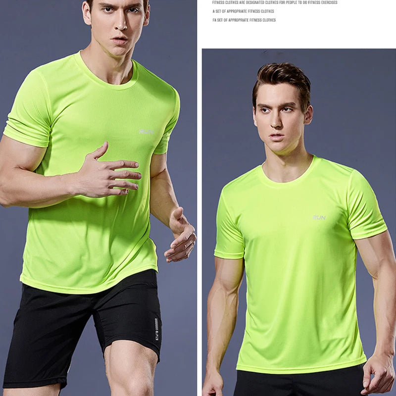 Men Sport Running T Shirt