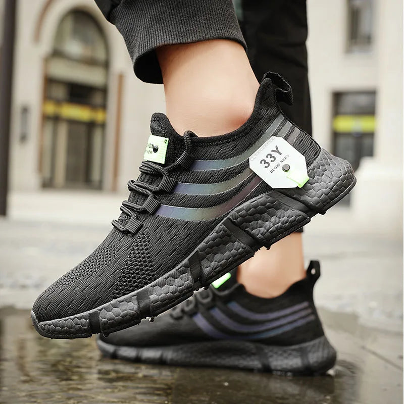 Men Breathable Running Sneakers