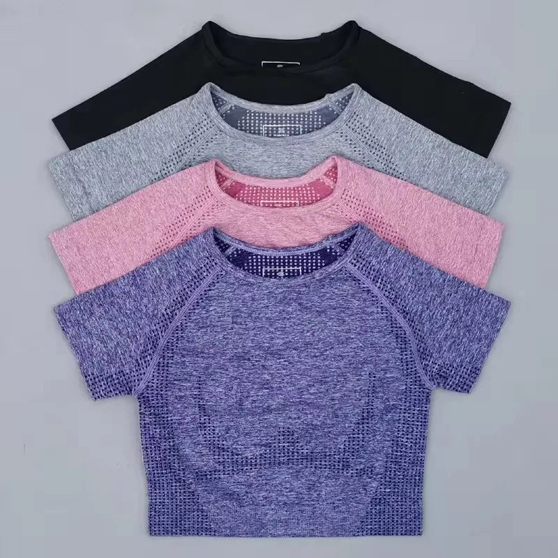 Women Seamless Crop Top