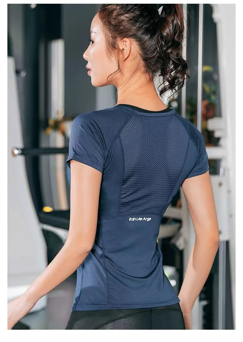 Women Long Sleeve Gym Top