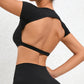 Women Backless Sports Top