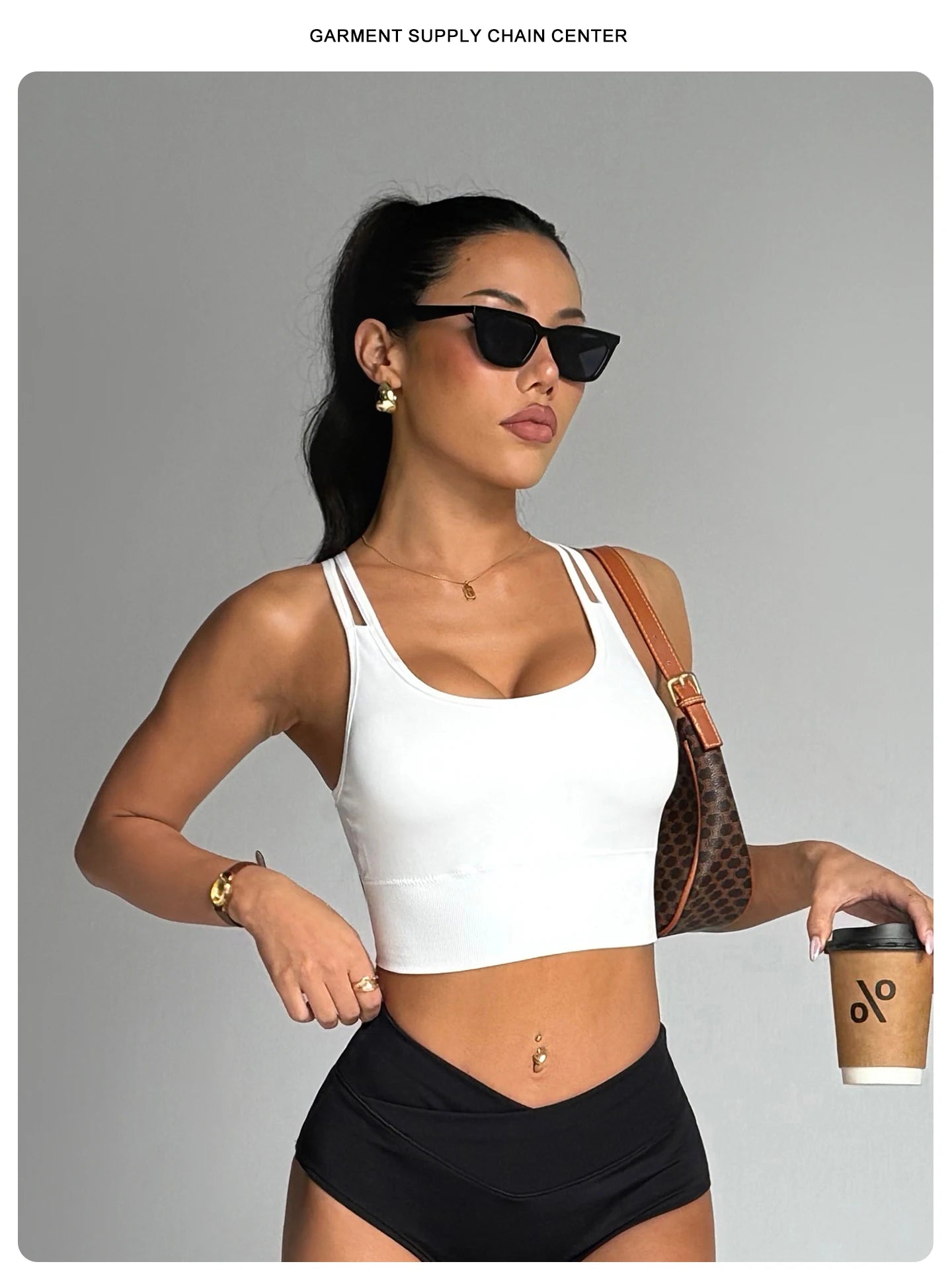 Women Cross Back Sports Bra