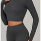 Women Long Sleeve Yoga Shirt