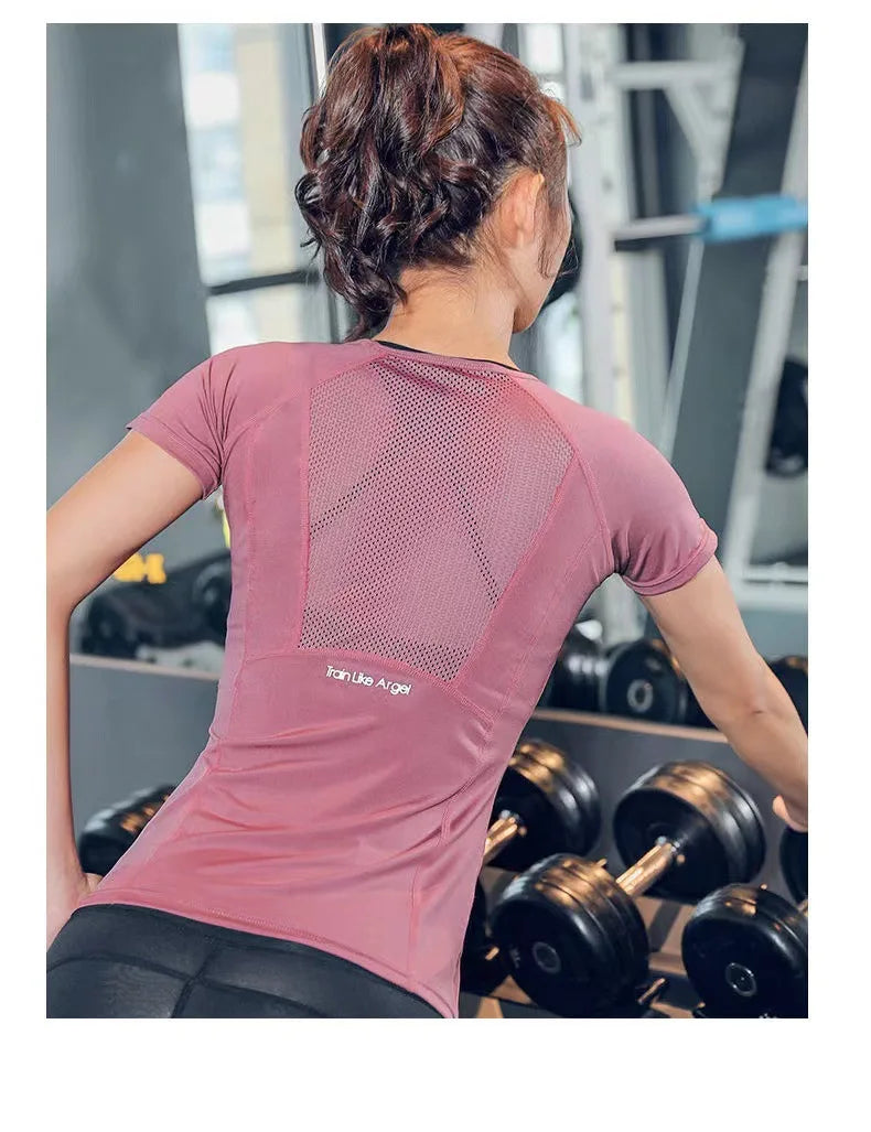 Women Long Sleeve Gym Top