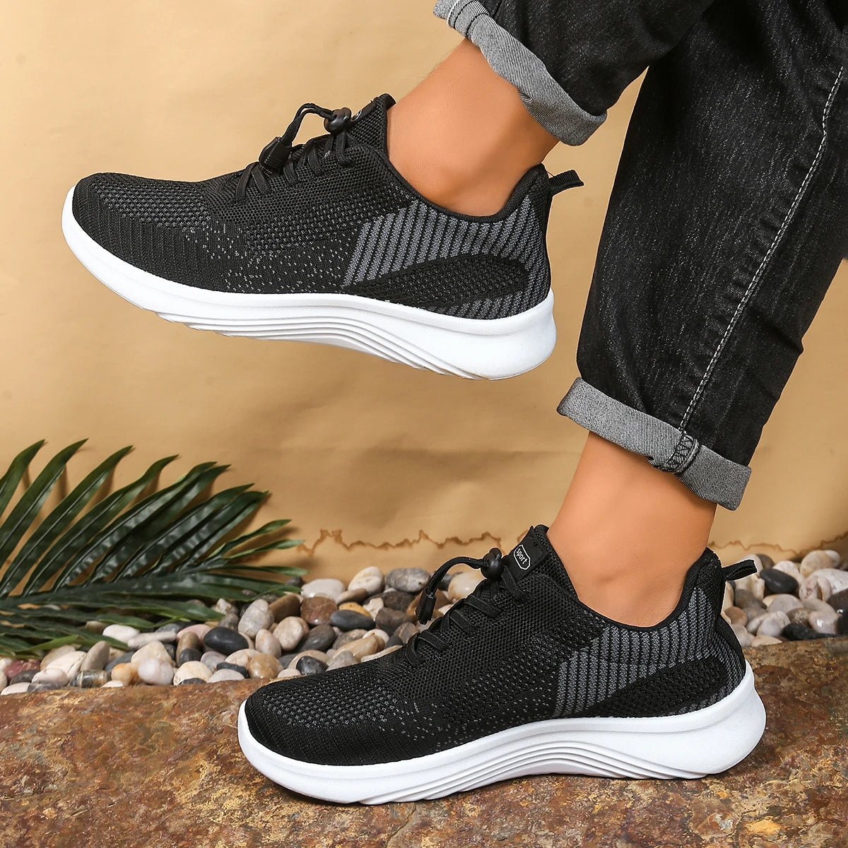 Men Casual Rubber Sneakers