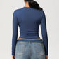 Women Long Sleeve Yoga Top