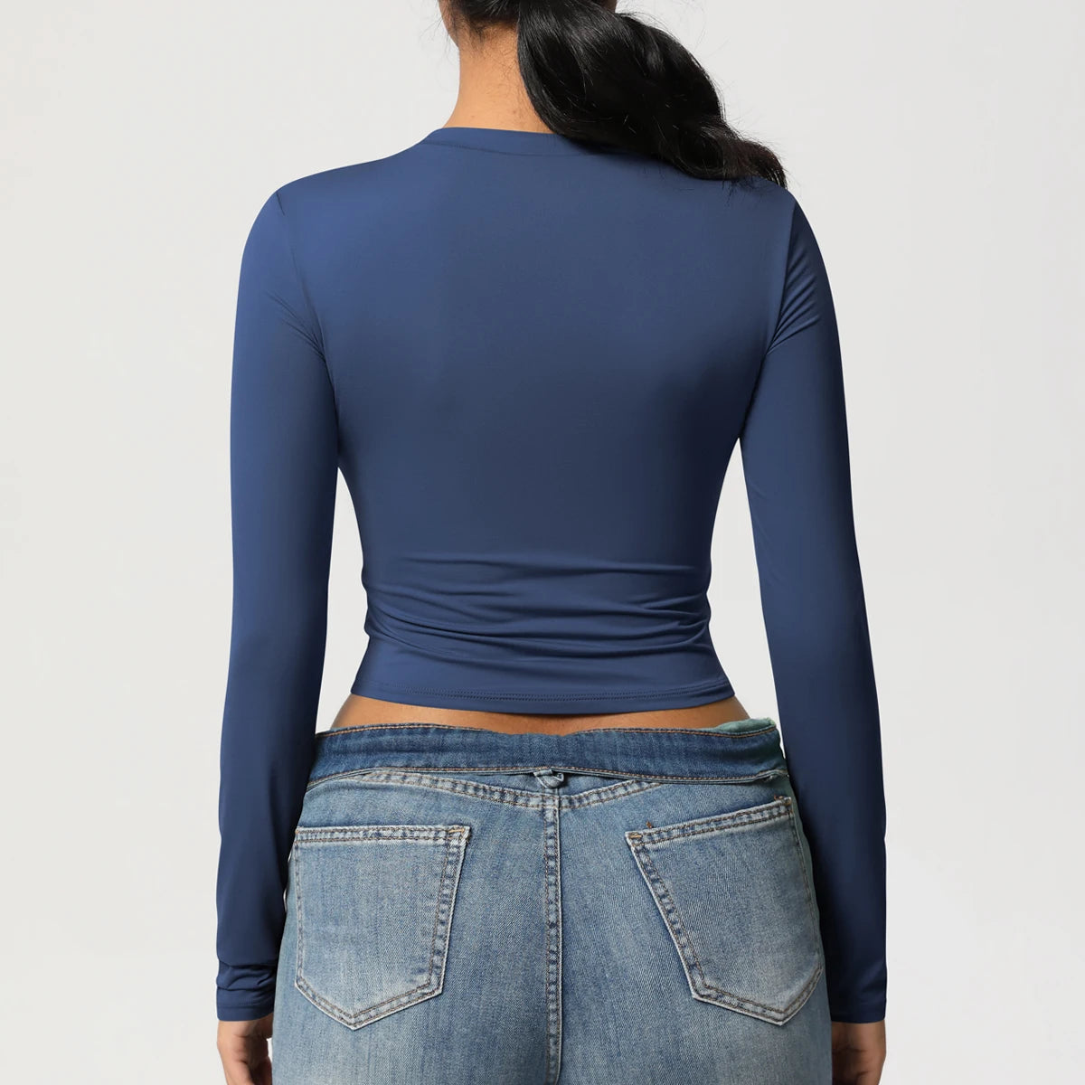 Women Long Sleeve Yoga Top